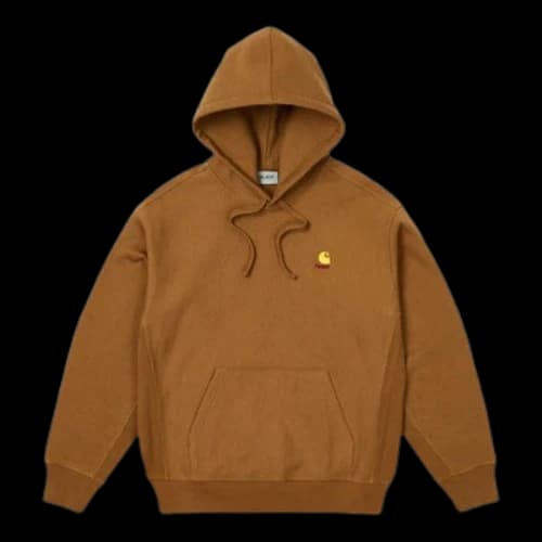 Palace x Carhartt WIP Hoodie 'Hamilton Brown/Tobacco'