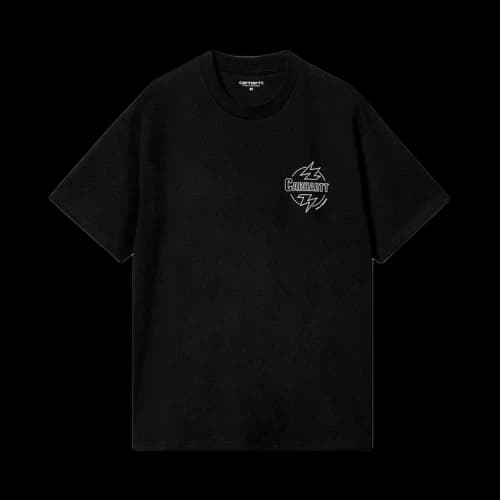 Carhartt WIP Short-Sleeve Ablaze T-Shirt 'Black/Wax'