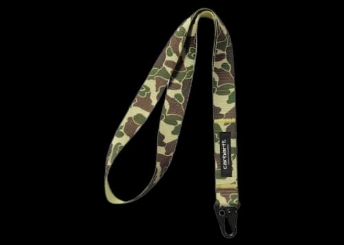 Carhartt WIP Jacquard Jude Keychain Green Camo Duck