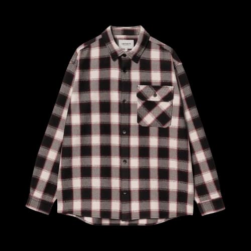 Carhartt WIP Witten Check Long-Sleeve Shirt 'Moonbeam'
