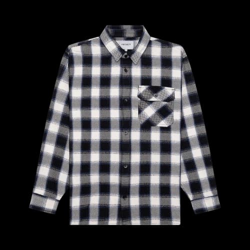 Carhartt WIP Witten Check Long-Sleeve Shirt 'Natural'