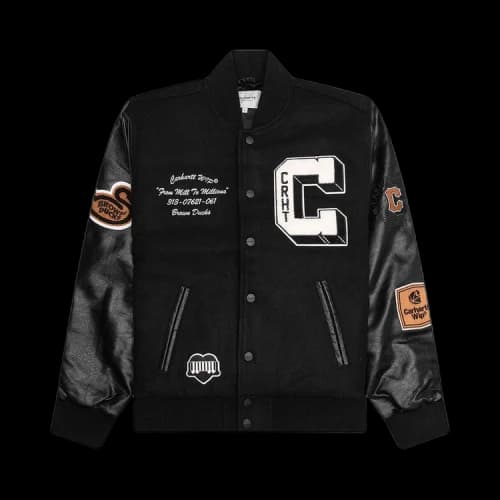 Carhartt WIP Brown Ducks Bomber Jacket 'Black'