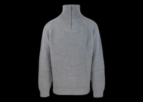Carhartt WIP Marlon Half-Zip Sweater Grey