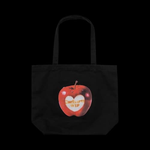 Carhartt WIP Canvas Graphic Tote 'Spoiled Print/Black'
