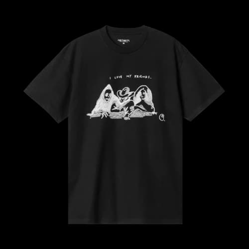 Carhartt WIP Pepe Friends Tee 'Black'