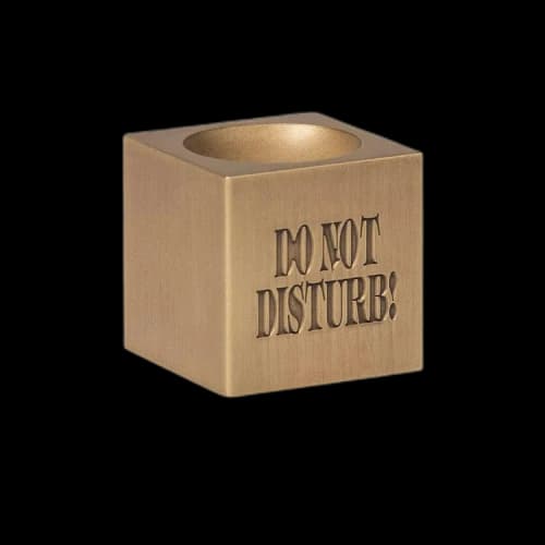 Carhartt WIP Do Not Disturb Incense Holder 'Gold'