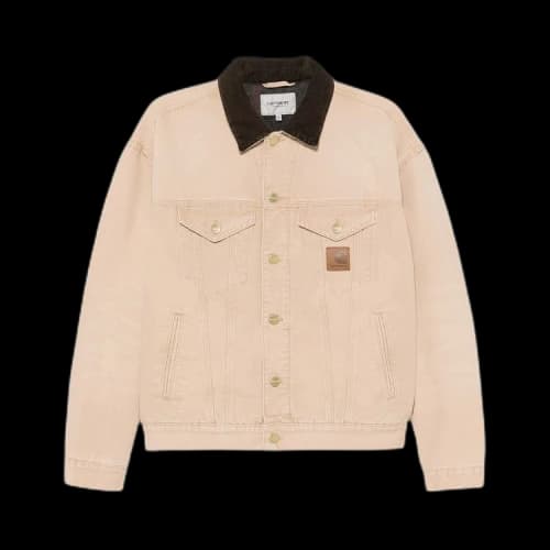 Carhartt WIP Dayton Trucker Jacket 'Dusty Hamilton Brown/Tobacco (Stone Canvas)'