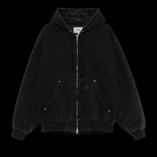 Carhartt WIP OG Active Rivet Jacket 'Black (Stone Washed)'