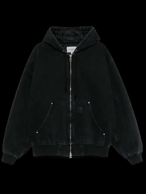 Carhartt WIP OG Active Rivet Jacket Black Stone Washed