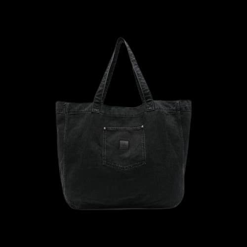 Carhartt WIP Rivet Tote Bag 'Black (Stone Washed)'