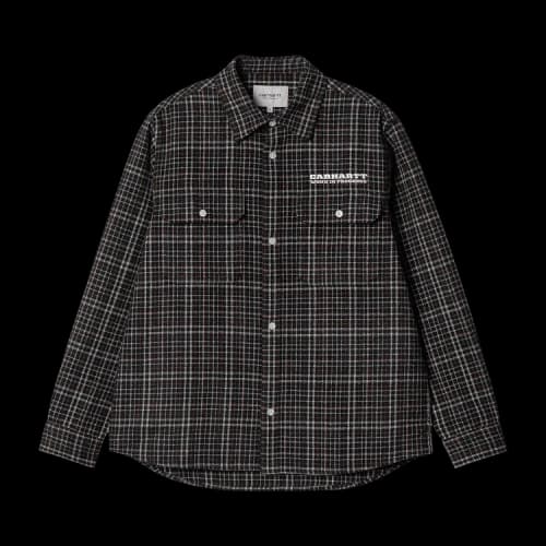 Carhartt WIP Long-Sleeve Runaway Millett Shirt 'Black'