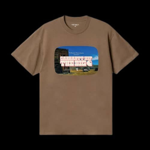 Carhartt WIP Short-Sleeve Greatest Flicks T-Shirt 'Coconut'