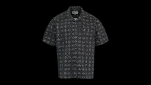 Carhartt WIP S/S Furoshiki Shirt AOP/Black