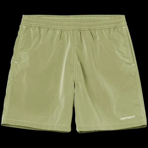 Carhartt WIP Canby Swim Trunks 'Gentle Green/White'