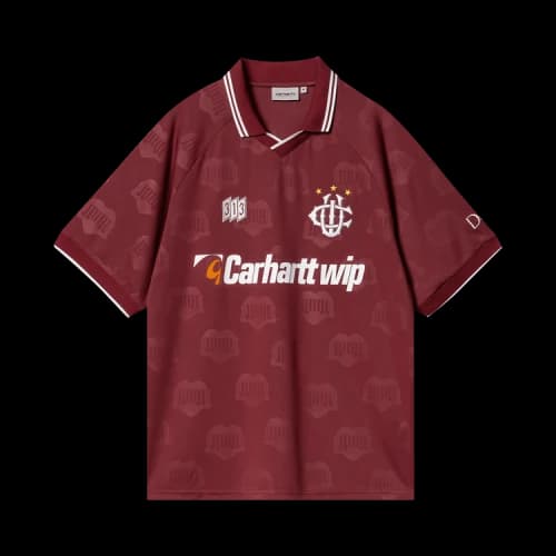 Carhartt WIP Hartt’s Football T-Shirt 'Mulberry'