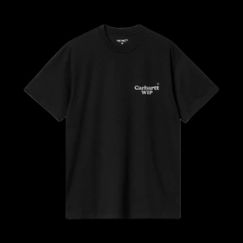Carhartt WIP Short-Sleeve Hartt Chain T-Shirt 'Black'