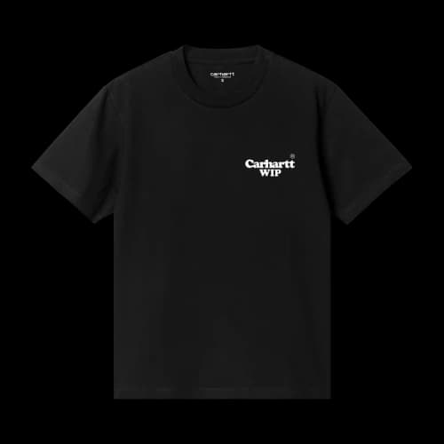 Carhartt WIP Short-Sleeve Button T-Shirt 'Black'
