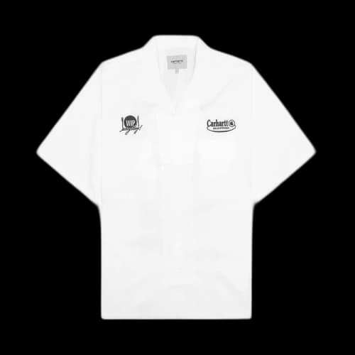 Carhartt WIP Short-Sleeve Deli Shirt 'White/Black'