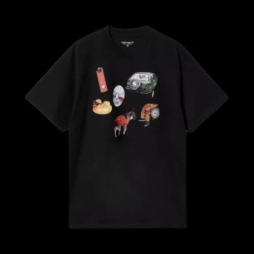 Carhartt WIP Short-Sleeve Jacob Rochester T-Shirt 'Black'