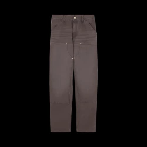 Carhartt WIP Double Knee Pants (Stone Canvas) 'Shale'