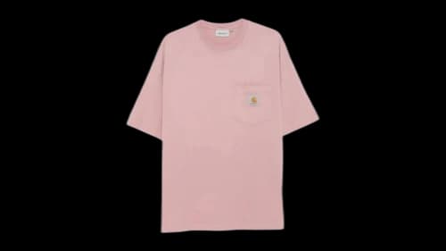Carhartt WIP S/S Hudson Chalk Wash Pocket T-shirt Daphne