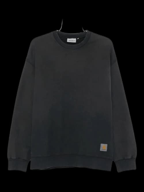 Carhartt WIP Hudson Sweater Black Chalk Wash