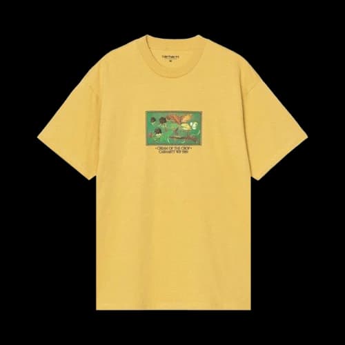 Carhartt WIP Short-Sleeve Cream Of The Crop T-Shirt 'Suncrest'