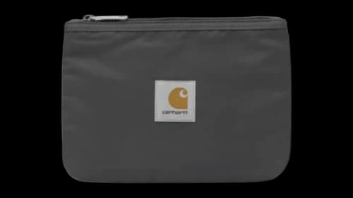 Carhartt WIP Alumni Zip Coin Purse Grey