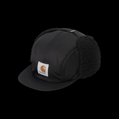 Carhartt WIP Oltera Ear Guard Cap 'Black'