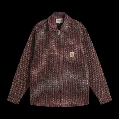 Carhartt WIP Bellamy Check Shirt Jacket 'Tobacco'
