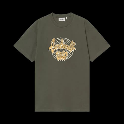 Carhartt WIP Short-Sleeve Chedda T-Shirt 'Opuntia Heavy Stone Wash'