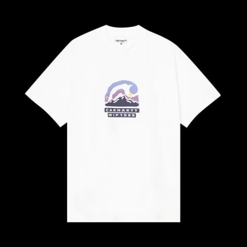 Carhartt WIP Short-Sleeve Rising Helix T-Shirt 'White'