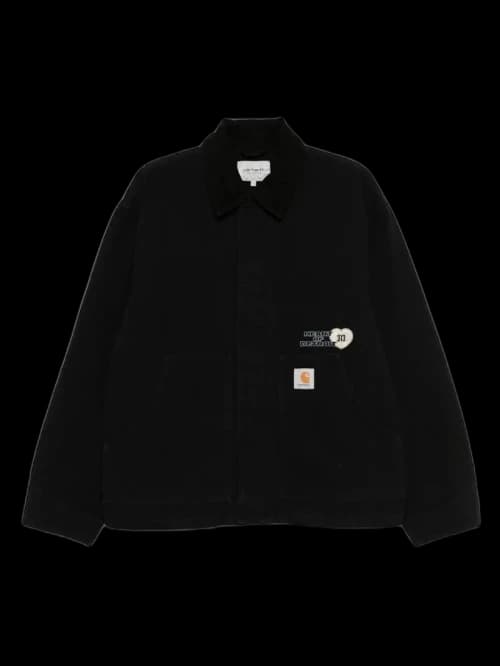 Carhartt WIP Og Arcan Graphic Jacket Black Heavy Stone Wash