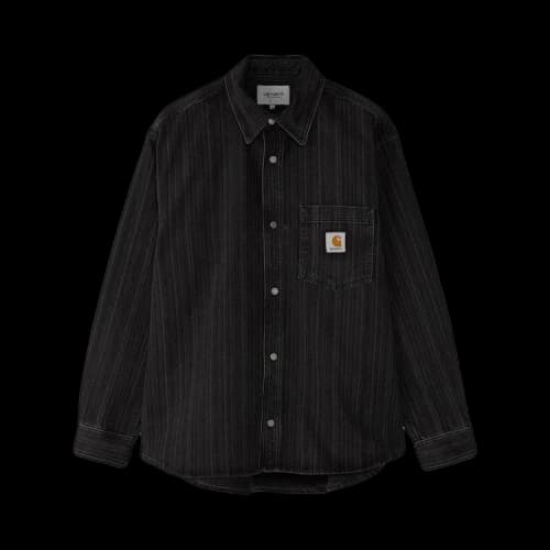 Carhartt WIP Rylan Shirt Jacket 'Rylan Stripe/Black'