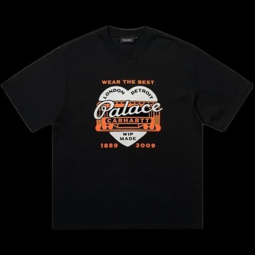 Palace x Carhartt WIP Heart T-Shirt 'Black'