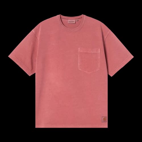 Carhartt WIP Short-Sleeve Torion Pocket T-Shirt 'Marsala Grind Wash'