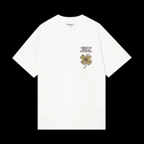 Carhartt WIP Short-Sleeve Clover T-Shirt 'White'
