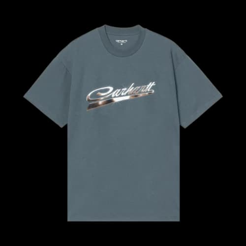 Carhartt WIP Short-Sleeve Vroooom T-Shirt 'Office Blue'