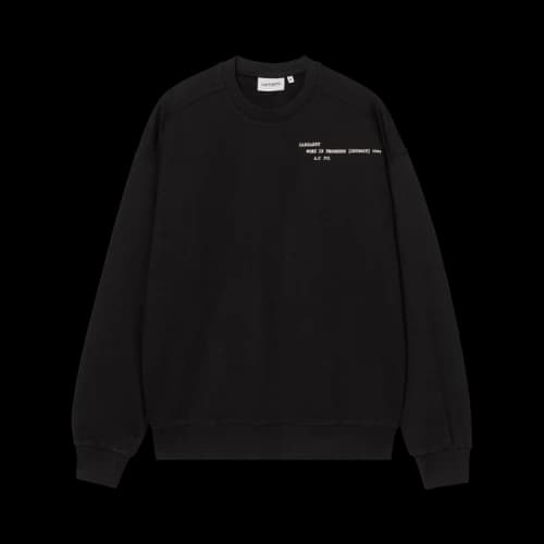 Carhartt WIP Punched Sweatshirt 'Black'