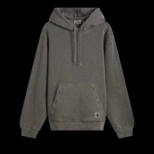 Carhartt WIP Hooded Torion Sweatshirt 'Black Grind Wash'