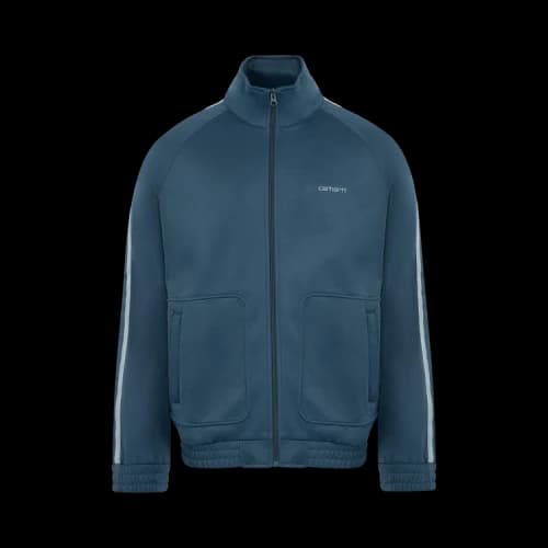 Carhartt WIP Bolar Sweat Jacket 'Blue River/Mirror'