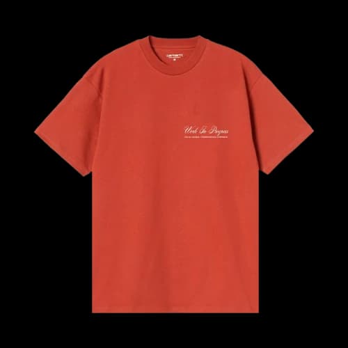 Carhartt WIP Short-Sleeve Cloud Heart T-Shirt 'Oxide Red'