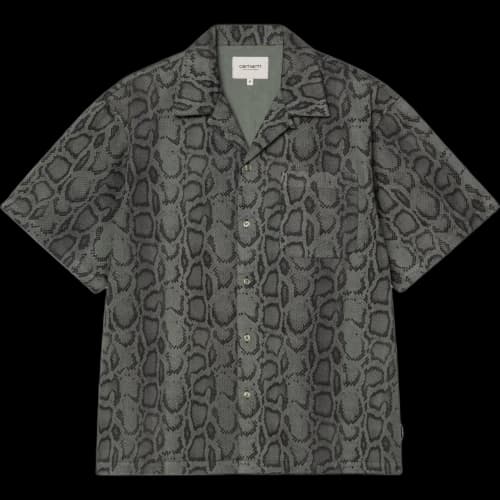 Carhartt Wip Snake Camo Bowling Shirt