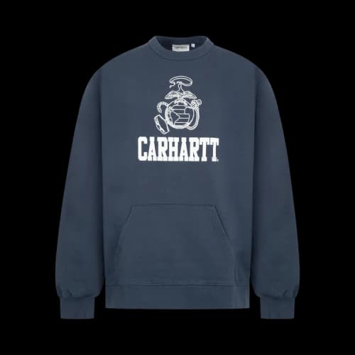 Carhartt WIP Pond Corps Sweatshirt 'Blue'