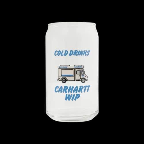 Carhartt WIP Cold Drinks Can Glass 'Clear'