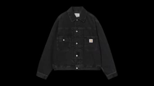 Carhartt WIP Belmar Denim Jacket Black (Stone Washed)