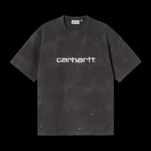 Carhartt WIP Painter Tee 'Black (Destroy Wash/Splatter)'