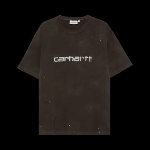 Carhartt WIP Short-Sleeve Painter T-Shirt 'Tobacco (Destroy Wash, Splatter)'