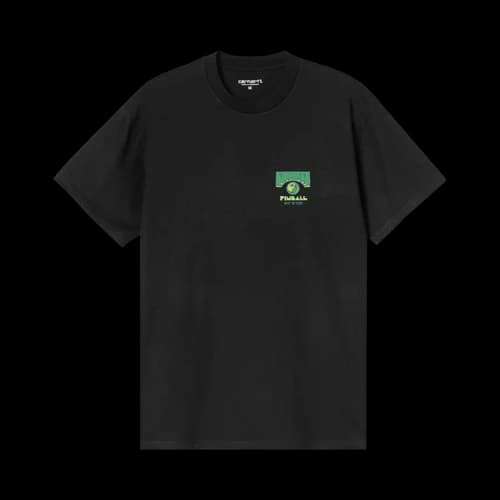 Carhartt WIP Short-Sleeve Pinball T-Shirt 'Black'
