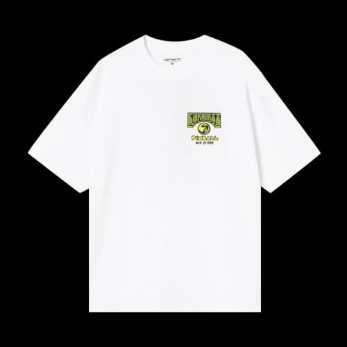 Carhartt WIP Short-Sleeve Pinball T-Shirt 'White'